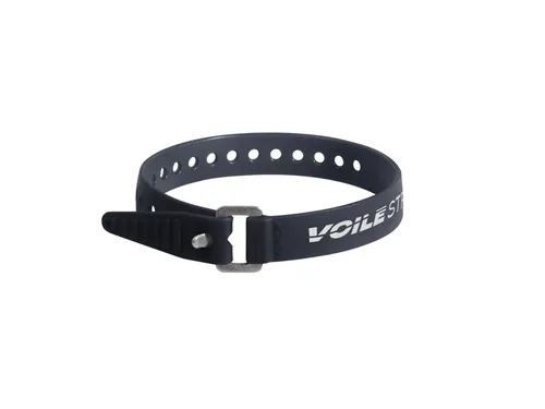 Voile Strap Aluminium Buckle - 15" 37.5cm Black